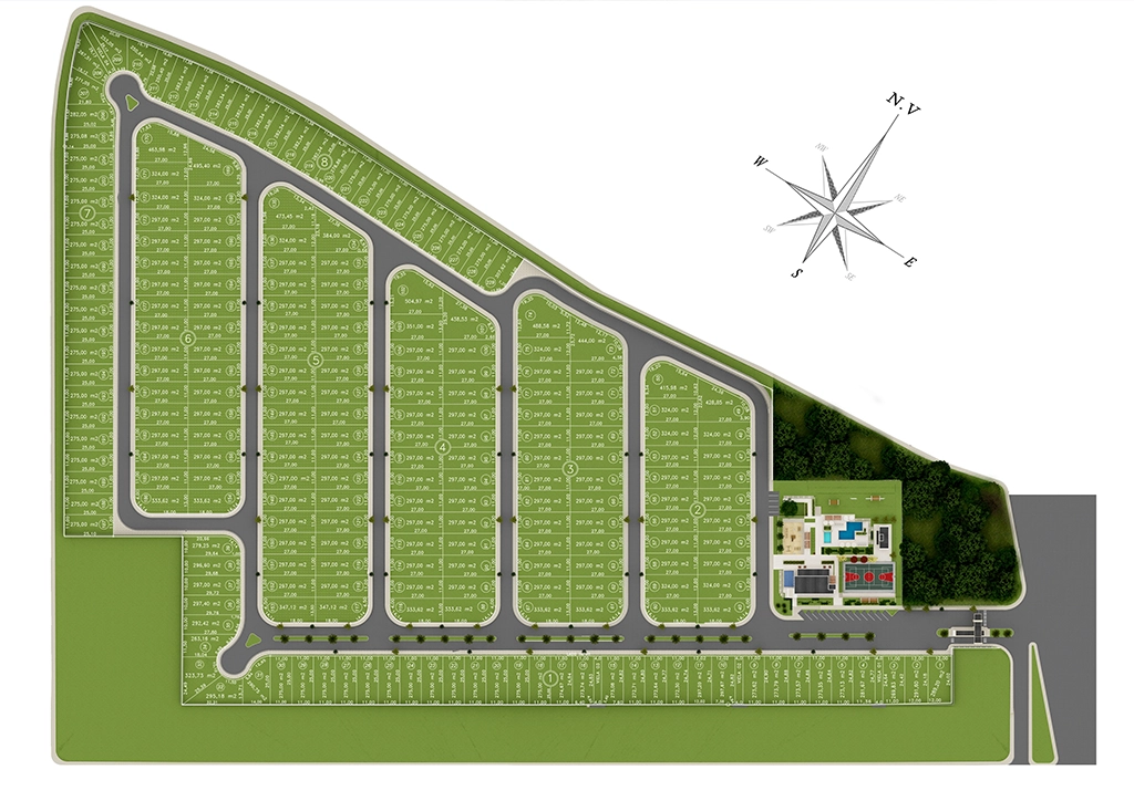 Mapa do Terra dos Buritis